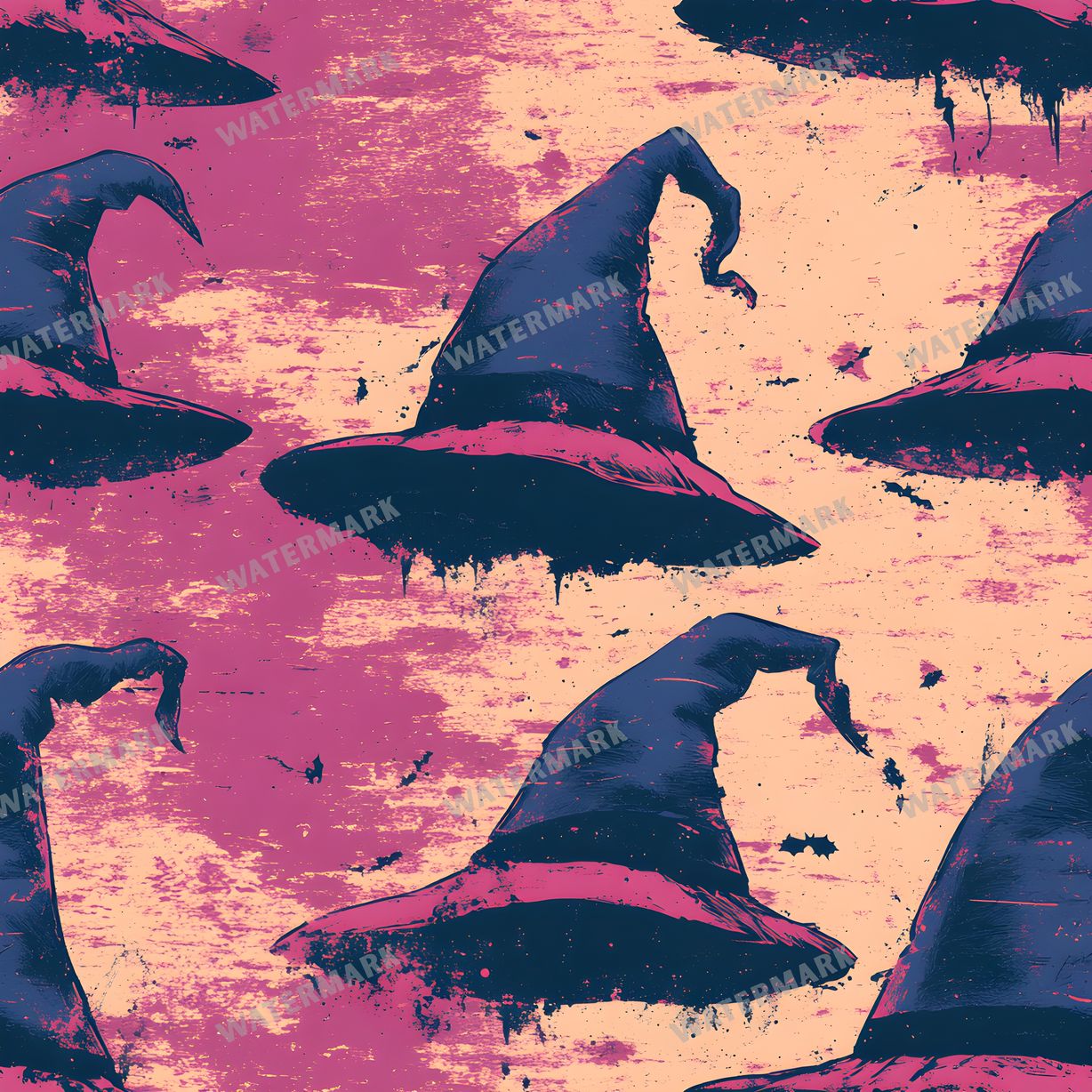 Witchcraft Seamless Pattern