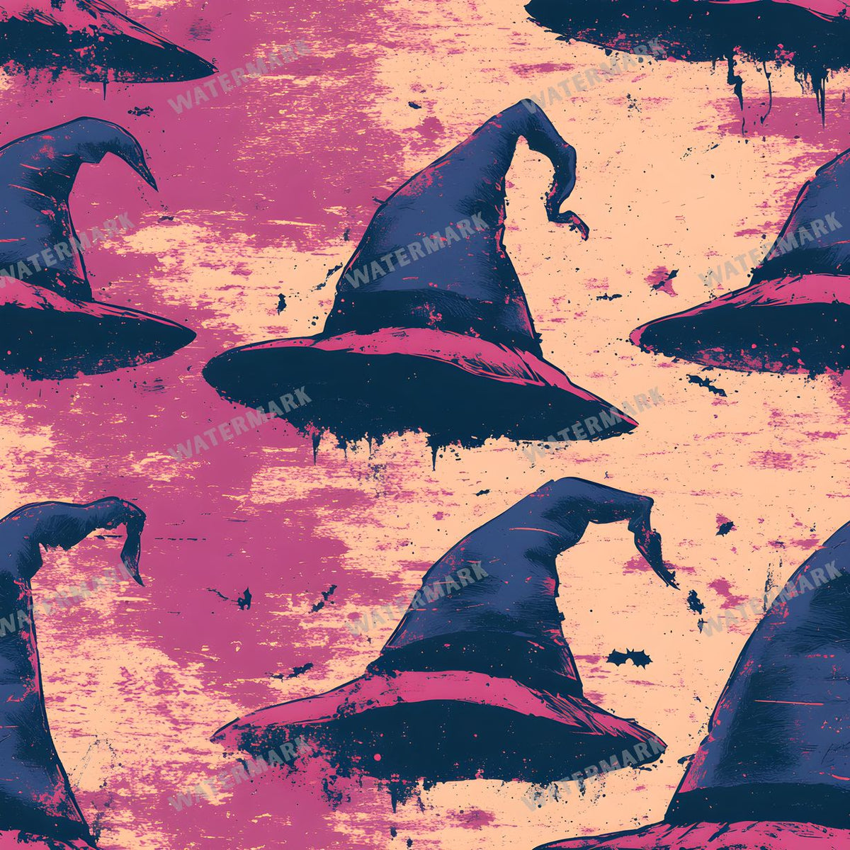 Witchcraft Seamless Pattern
