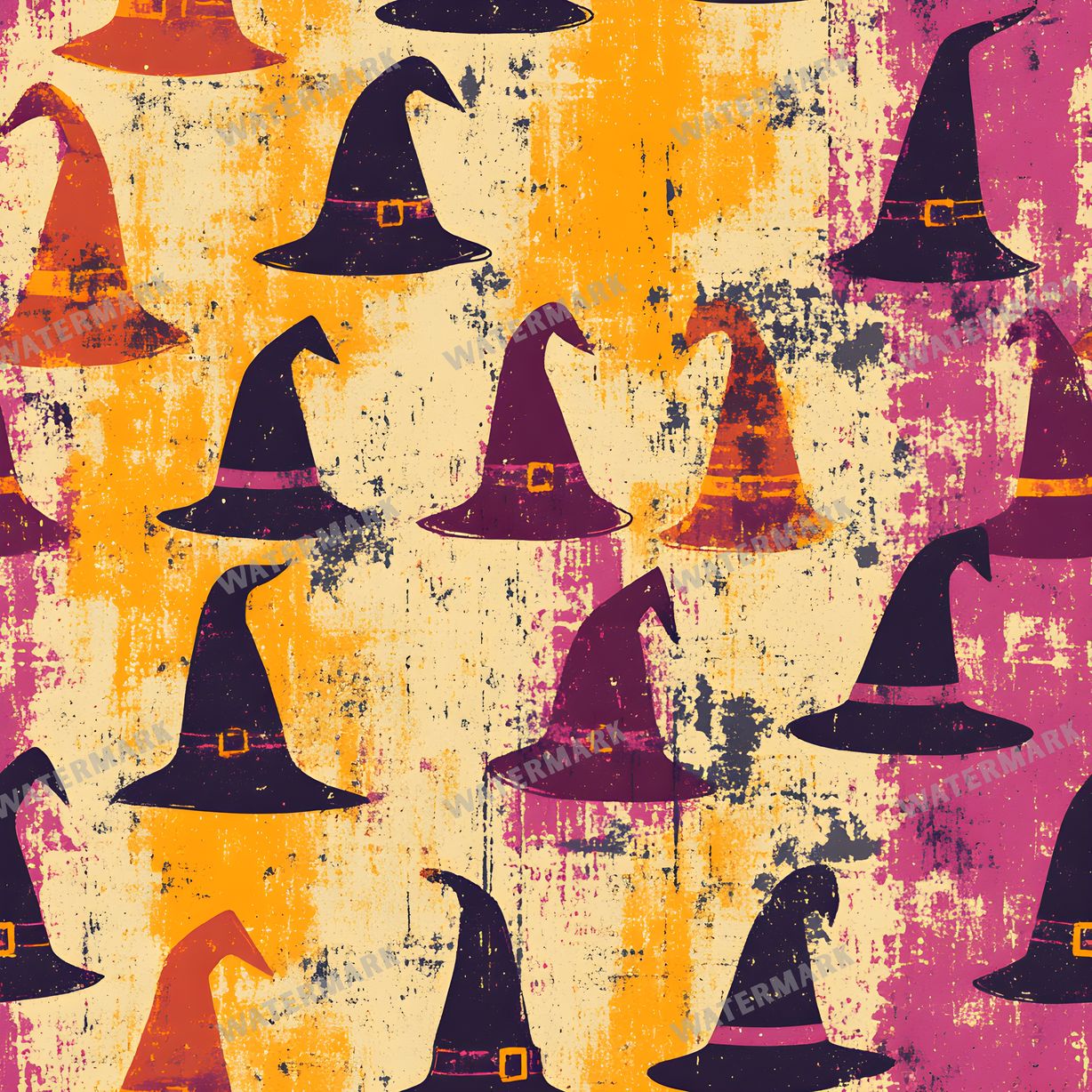 Witchcraft Seamless Pattern