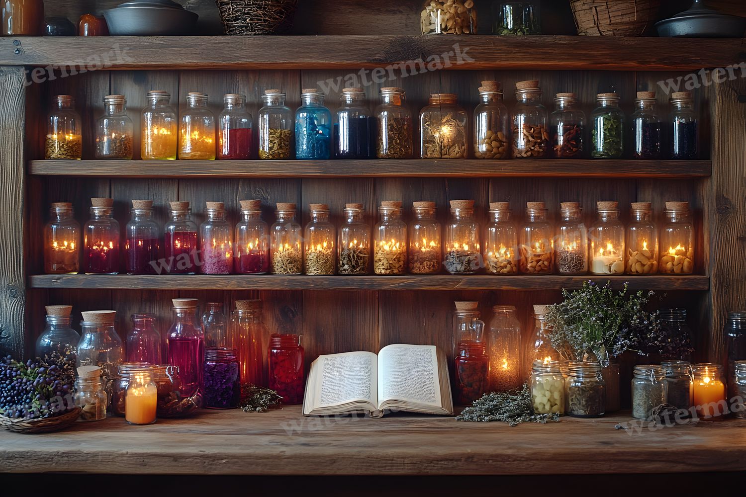 Witchs Apothecary Backdrop Images