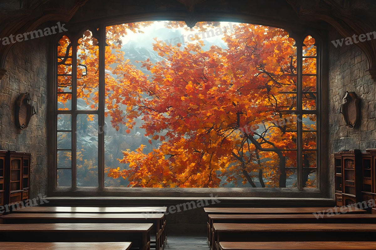 Wizarding Classroom Backdrop Images