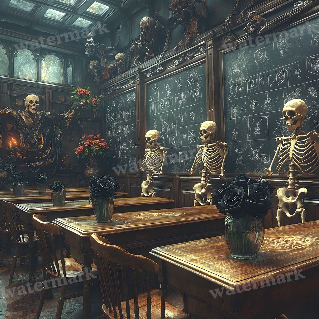Wizarding School Backdrop Images