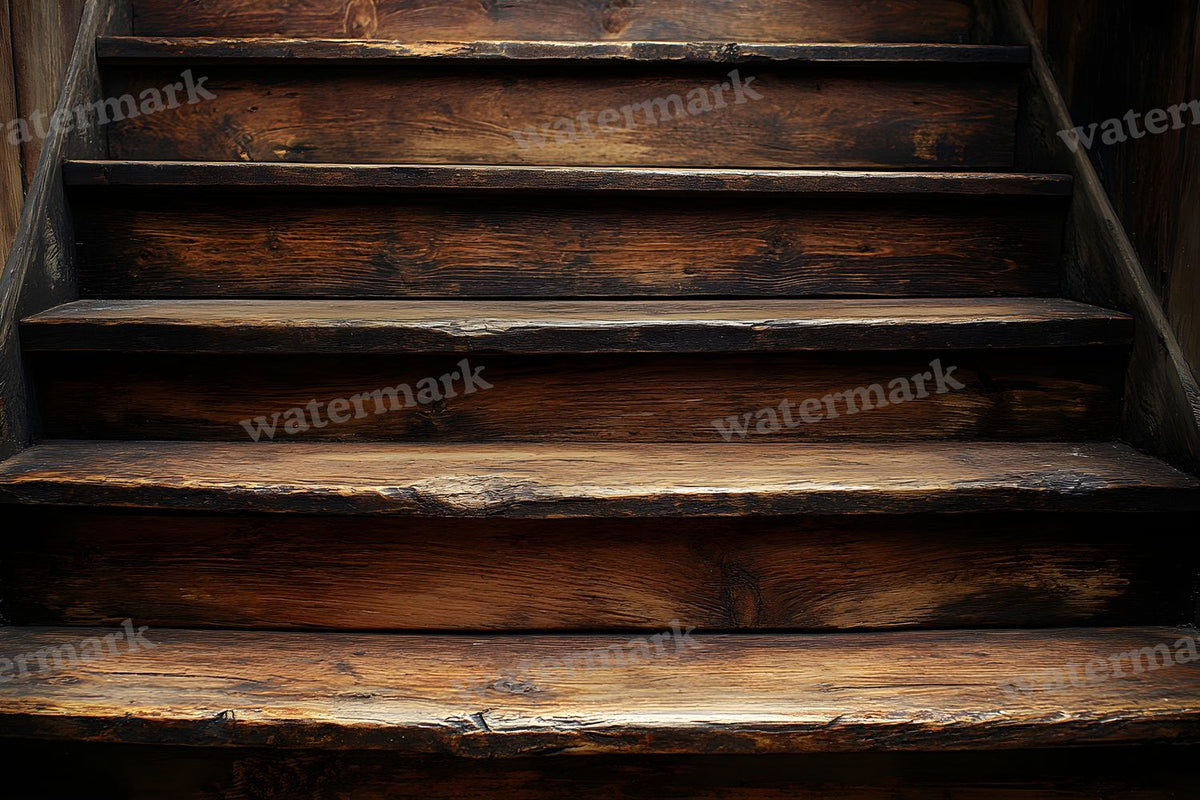 Wooden Stairrustic Vintage Backdrop Images