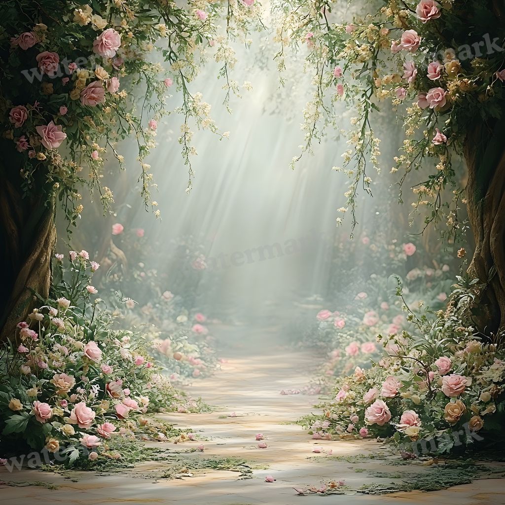 Woodland Glade Backdrop Images