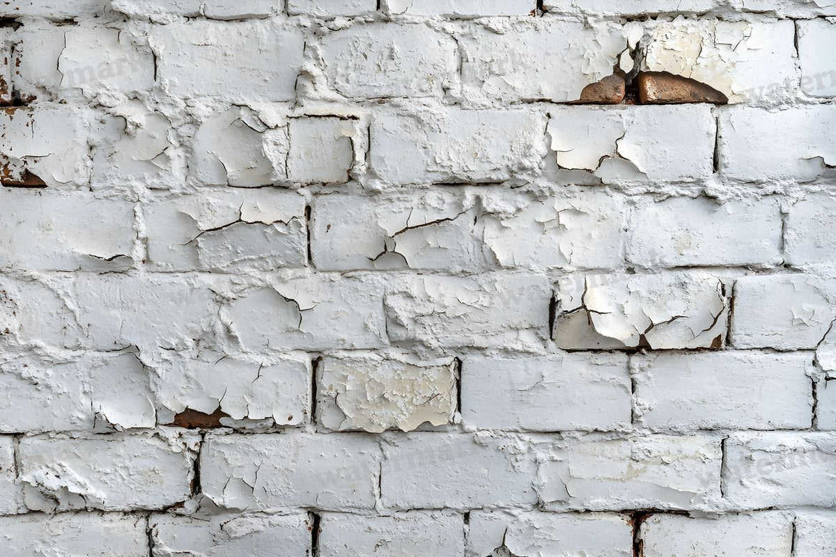 Aged Whitewashed Bricks Backdrop Images