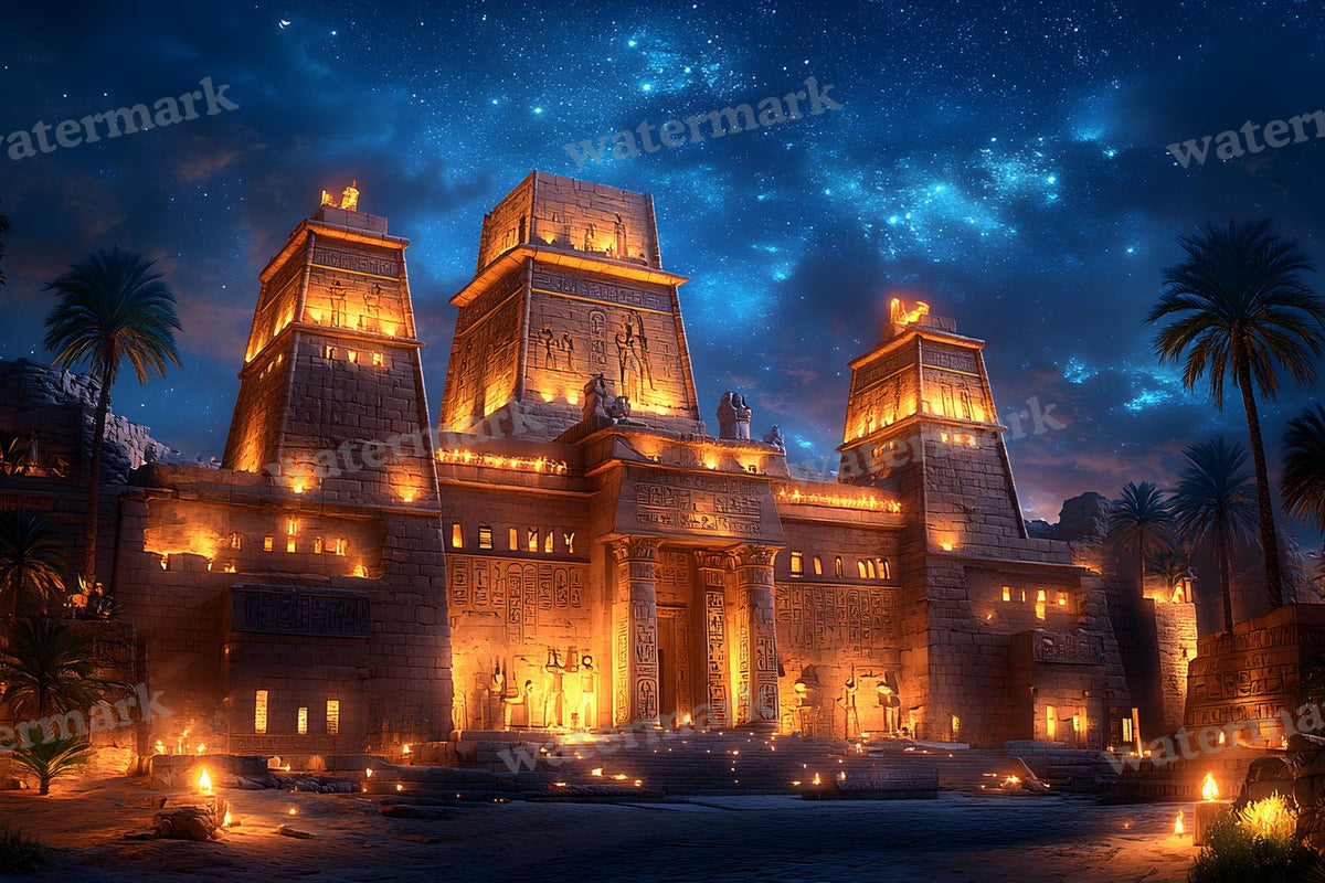 Ancient Egyptian Night Backdrop Images
