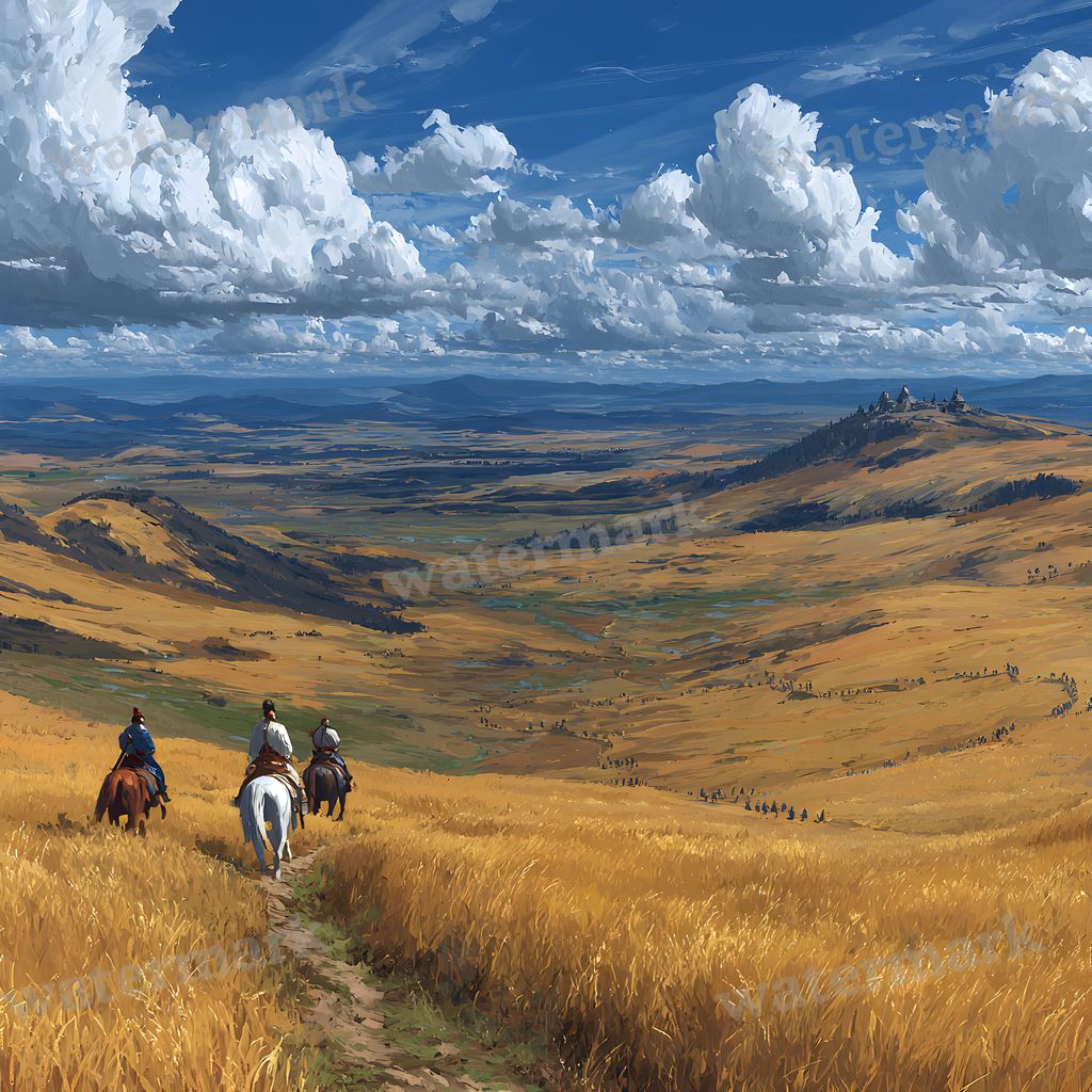 Ancient Mongolia Plains Backdrop Images