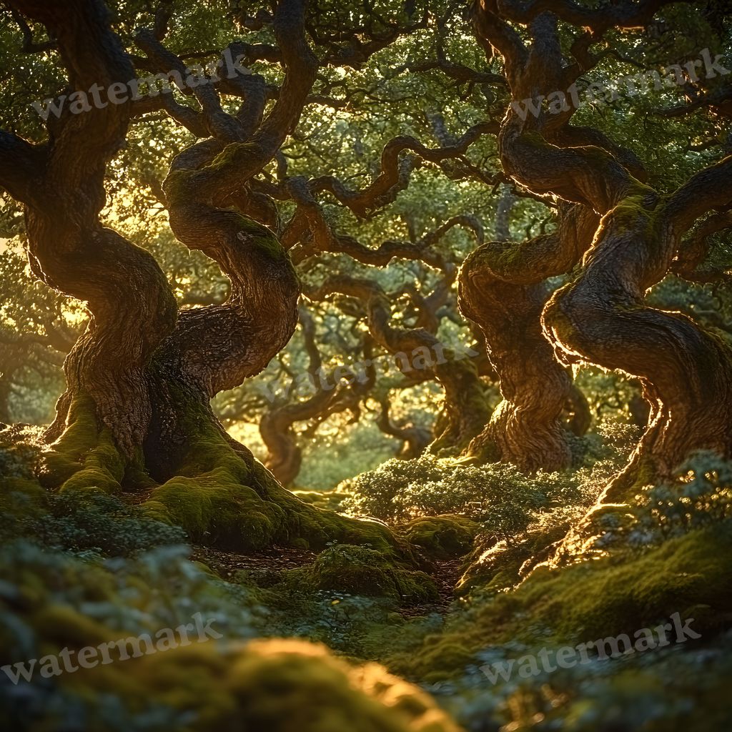 Ancient Oak Backdrop Images