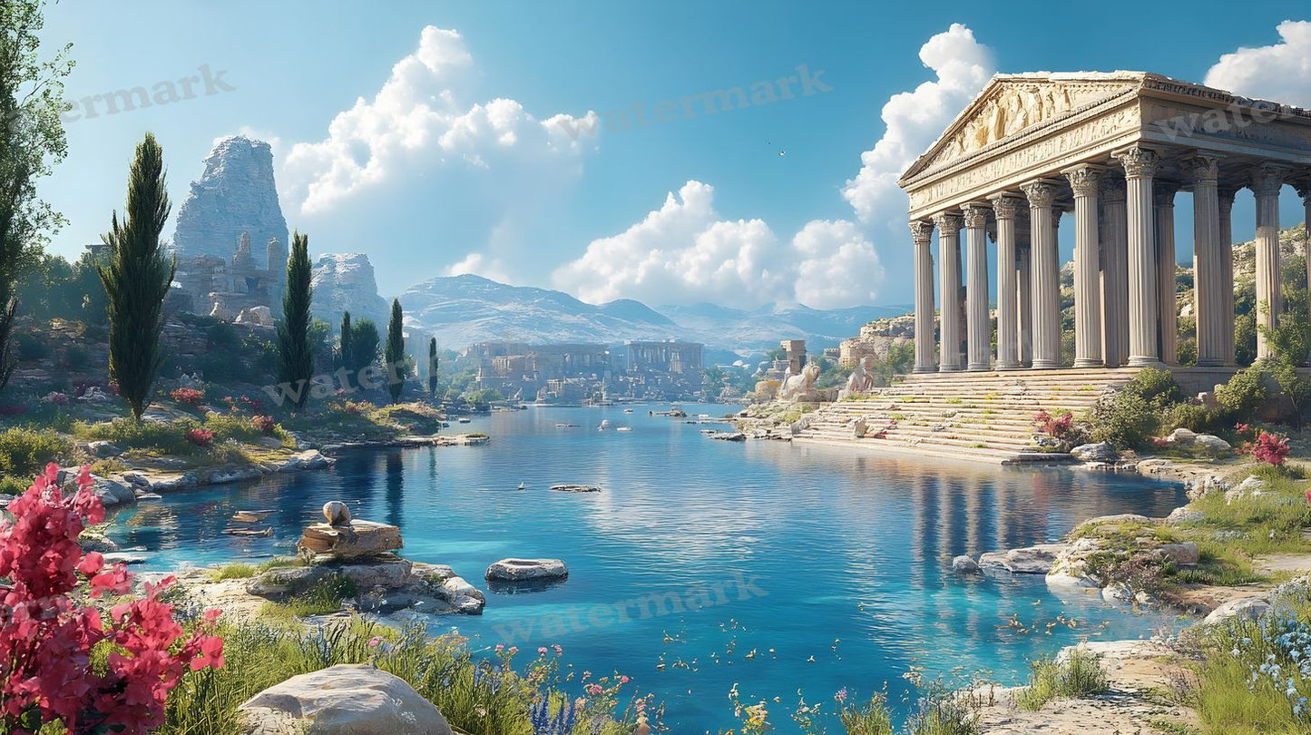 Ancient Ruins Backdrop Images