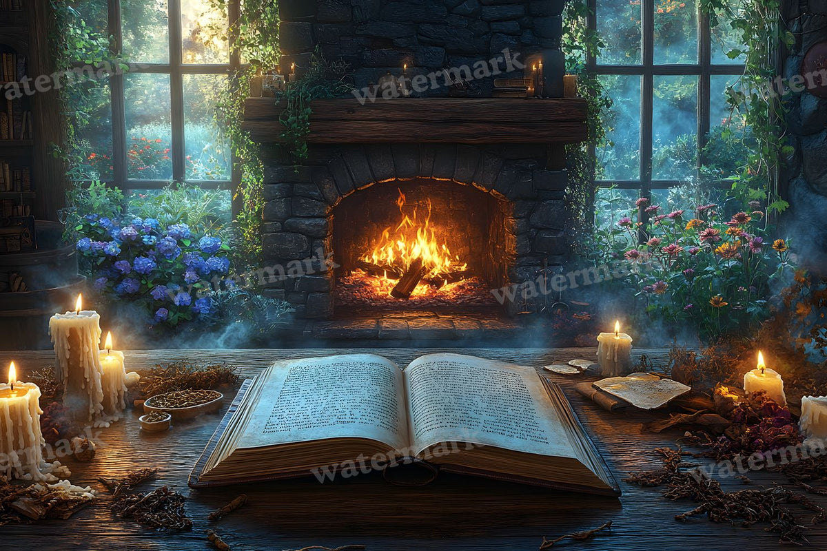 Ancient Witchgrimoire Backdrop Images