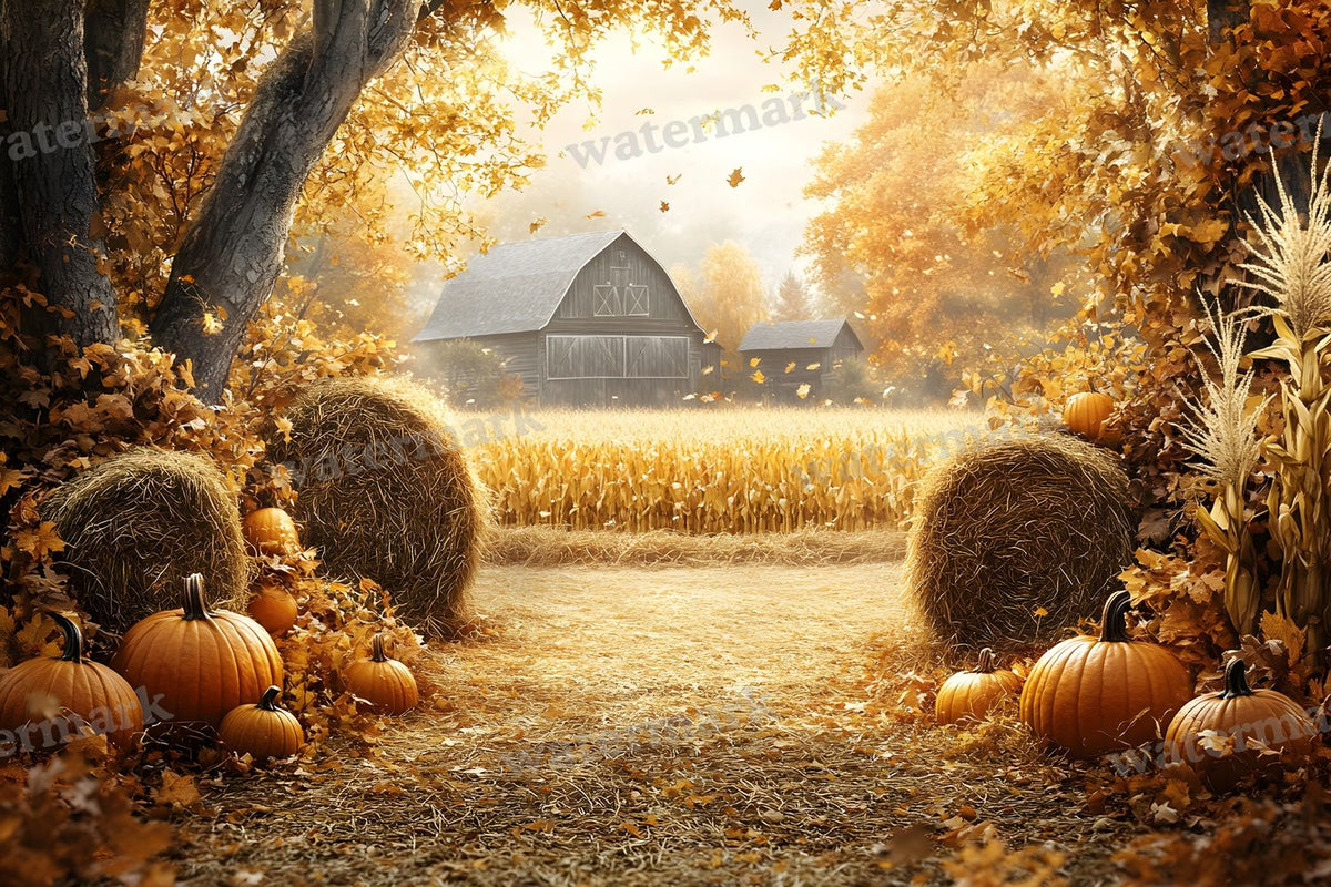 Autumn Harvest Backdrop Images