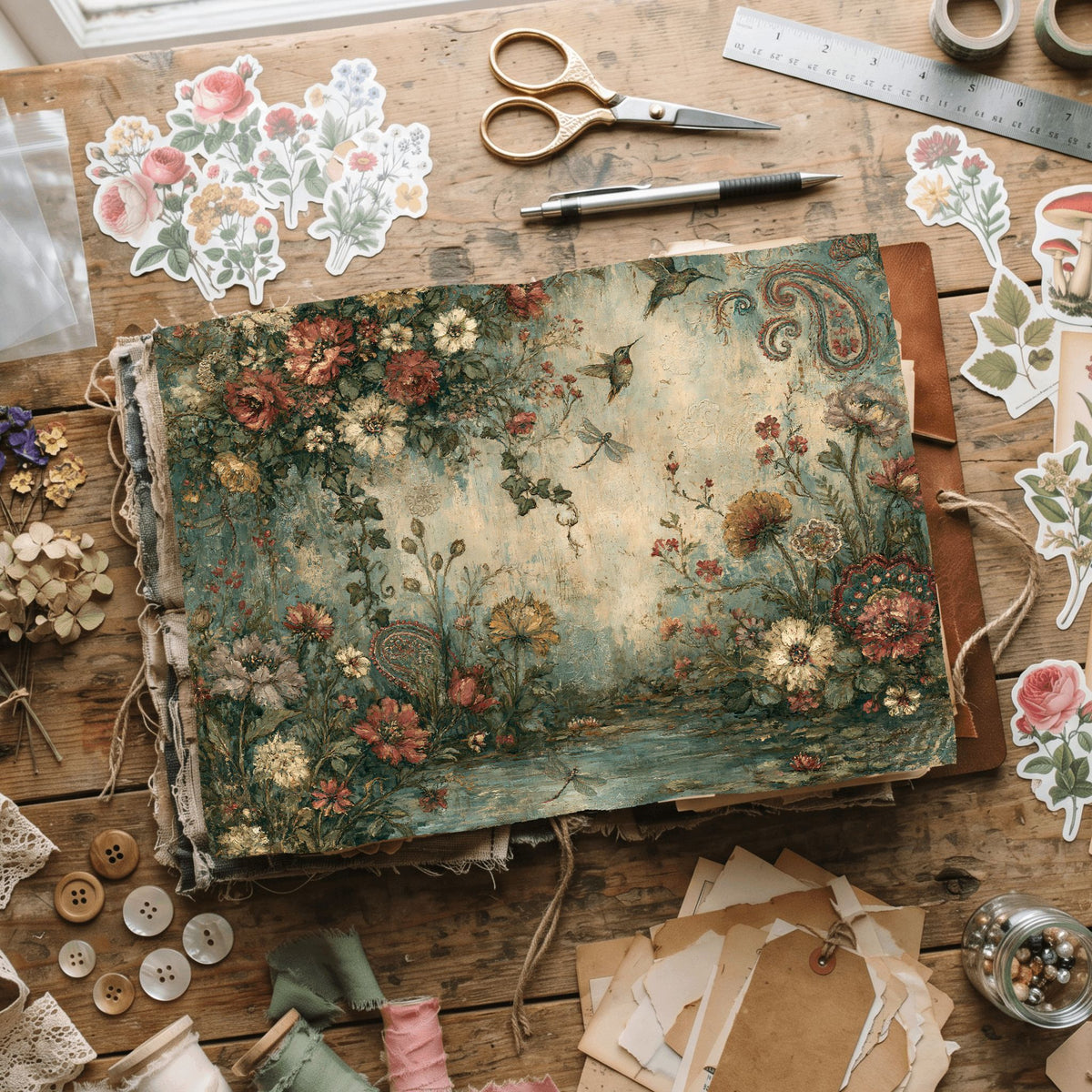 Bohemian Wanderlust Printable Paper