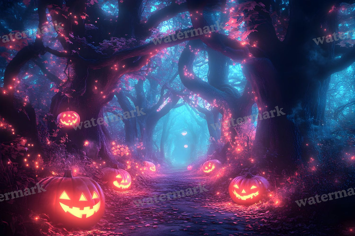 Pumpkin Grove Magic Backdrop Images