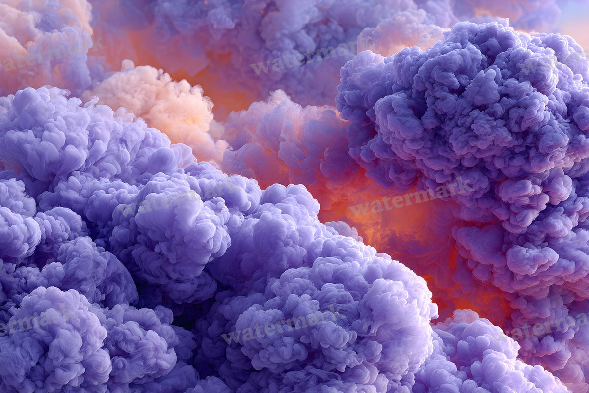 Purple Smoke Action Backdrop Images