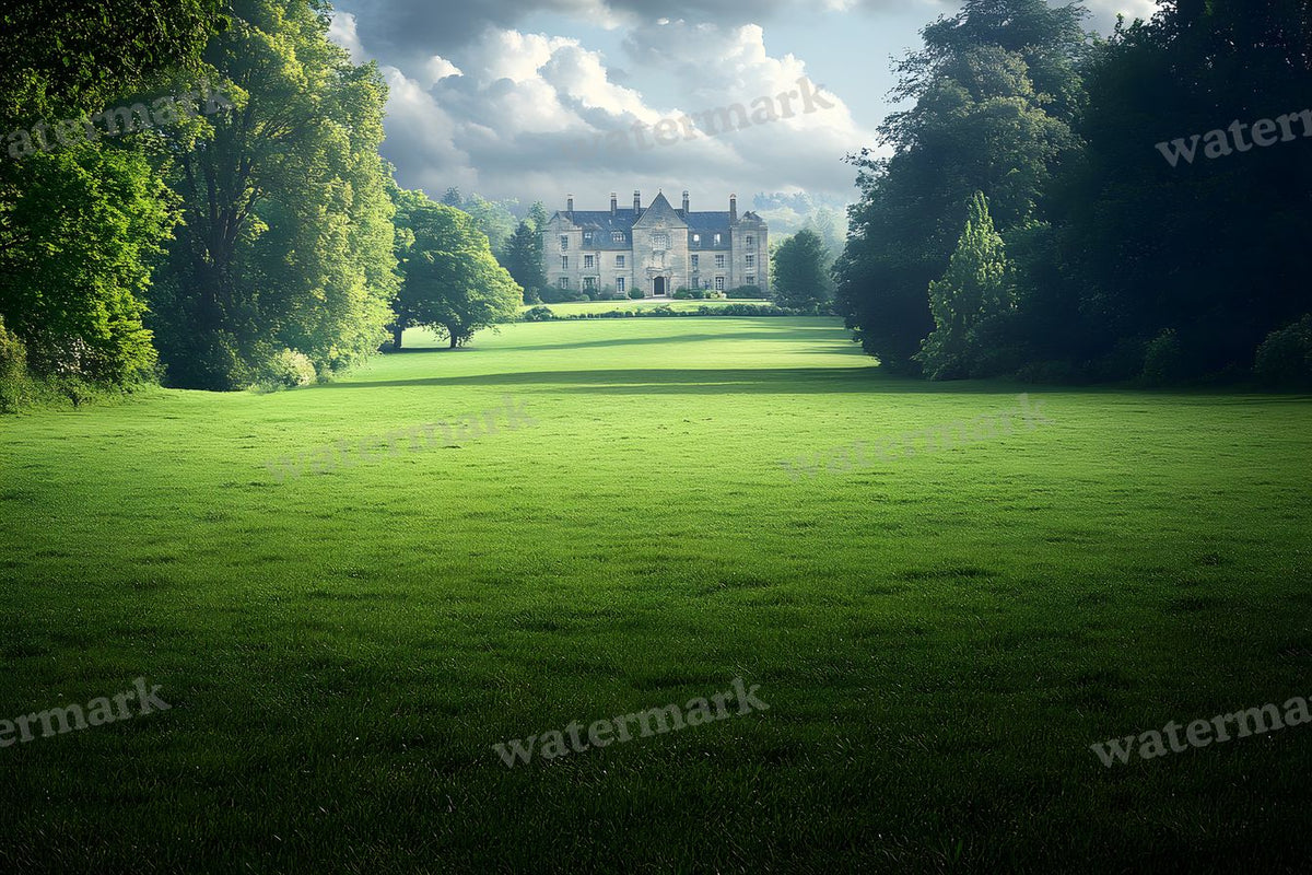 Sprawling Countryside View Backdrop Images