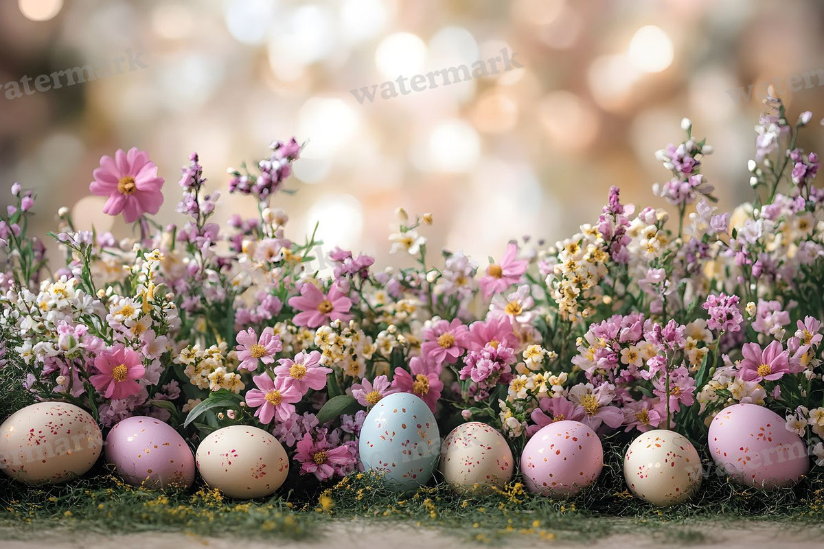 Spring Blossomeggscene Backdrop Images