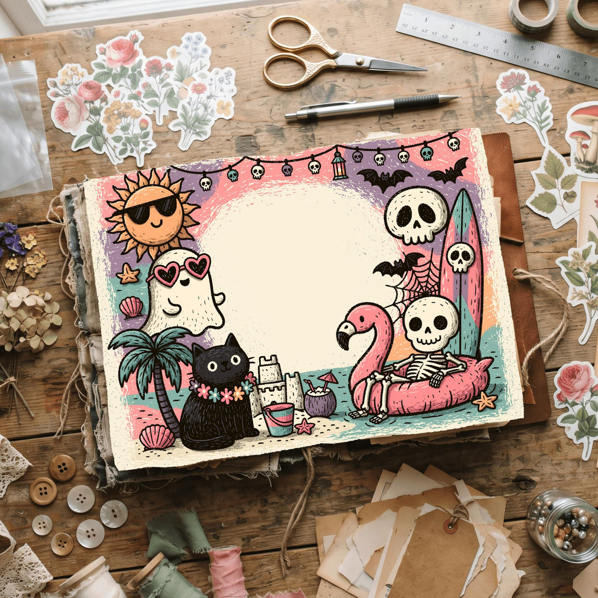 Summerween Invitation Border