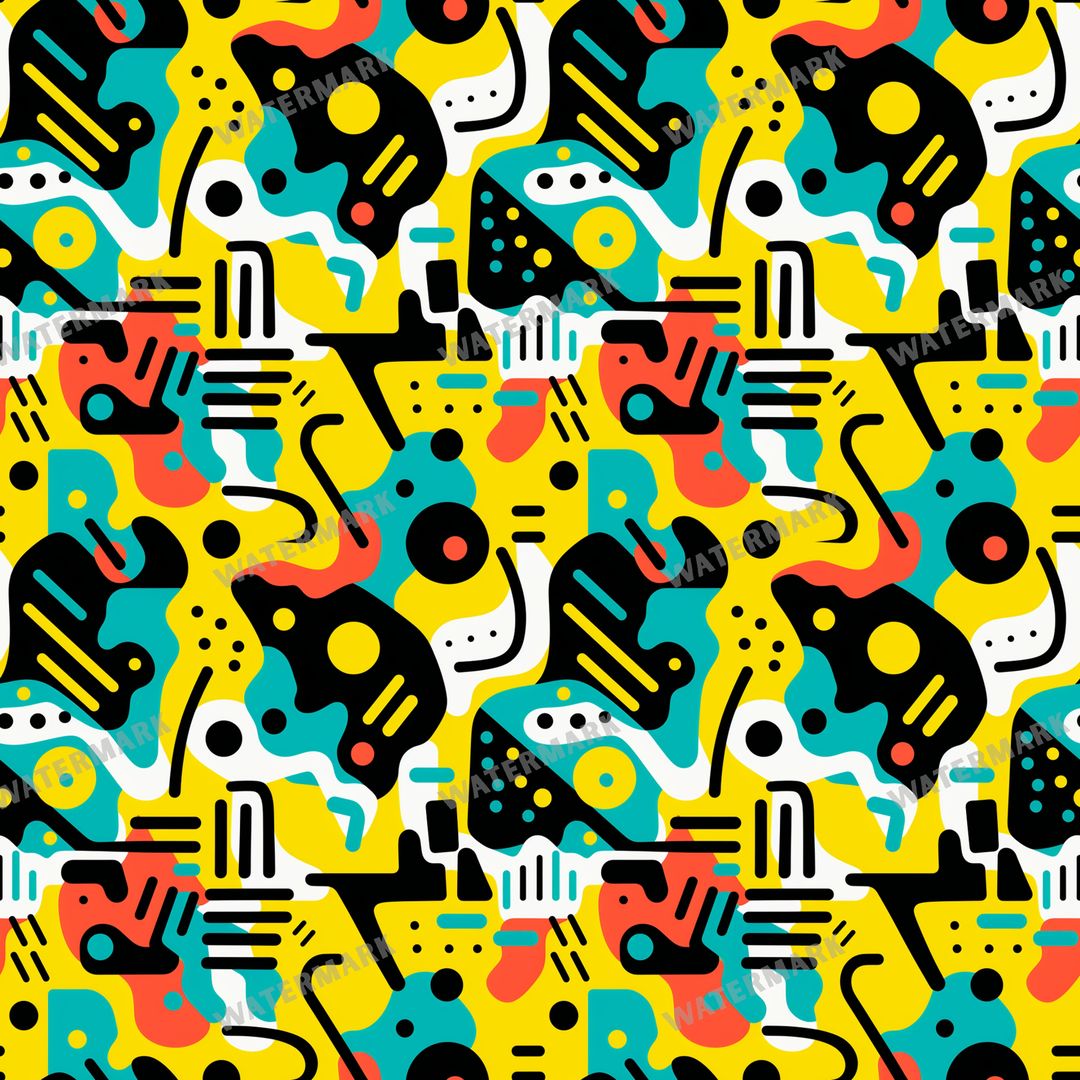 Abstract Seamless Pattern