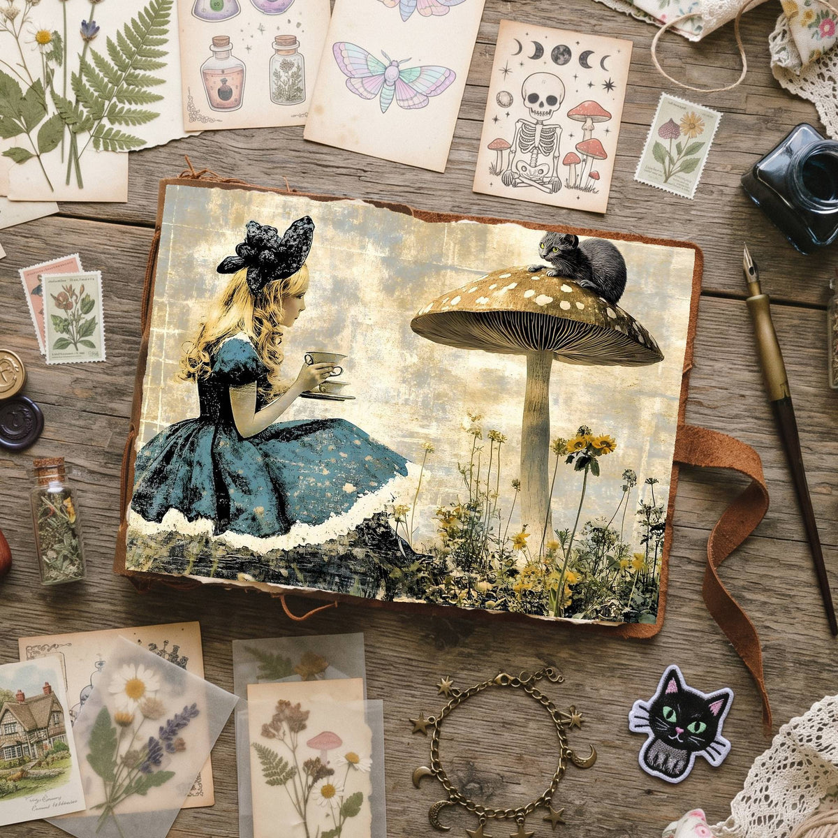 Alice In Wonderland Digital Papers
