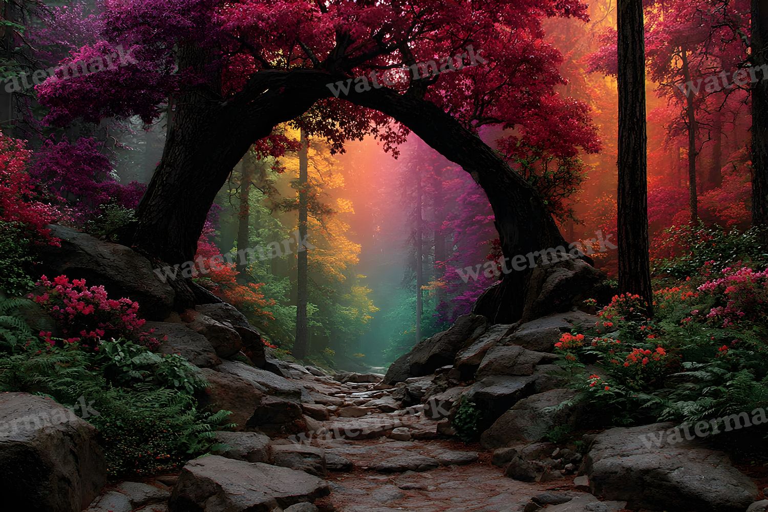 Alice Wonderland Magical Backdrop Images