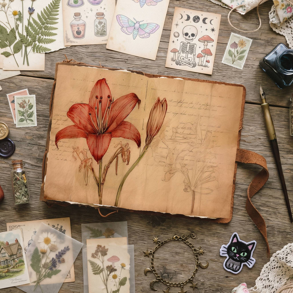 Amaryllis Digital Papers