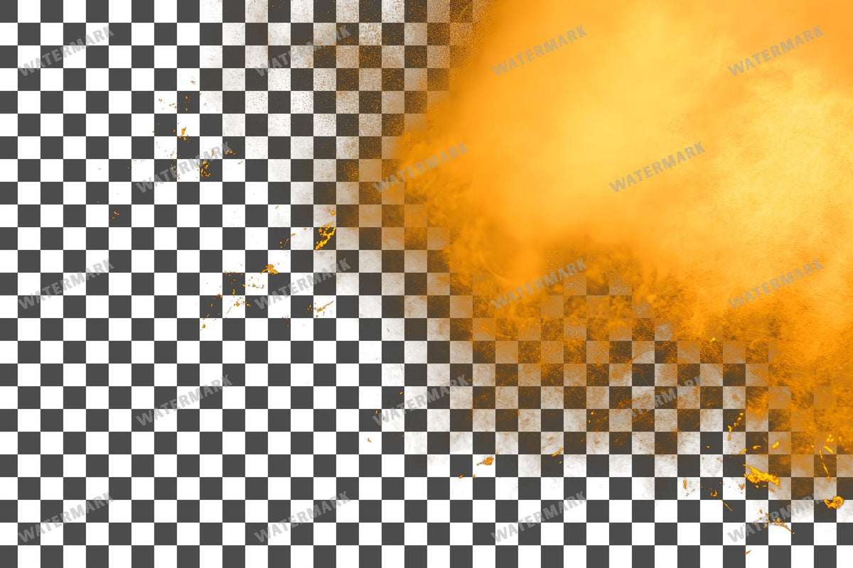 Amber Light Transparent Overlay Pngs