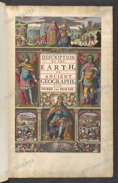 Ancient Geography Vintage Prints