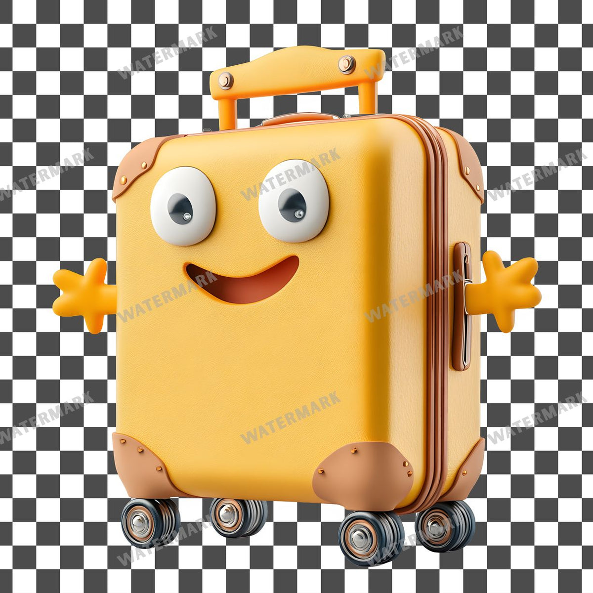 Arms Suitcase Clipart Pngs