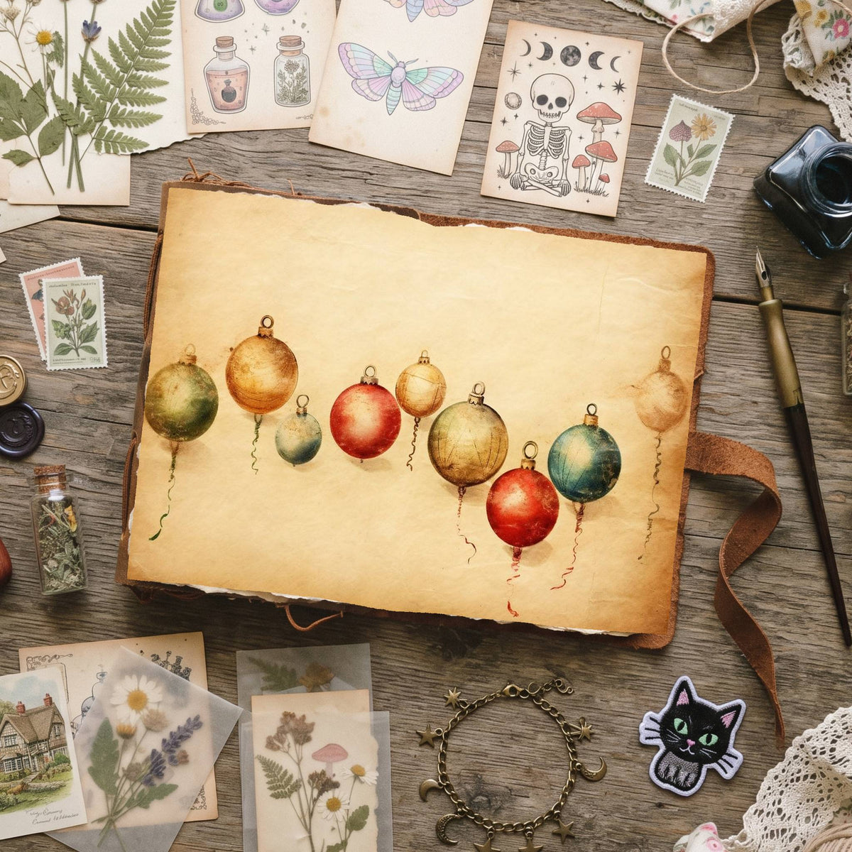 Bauble Digital Papers