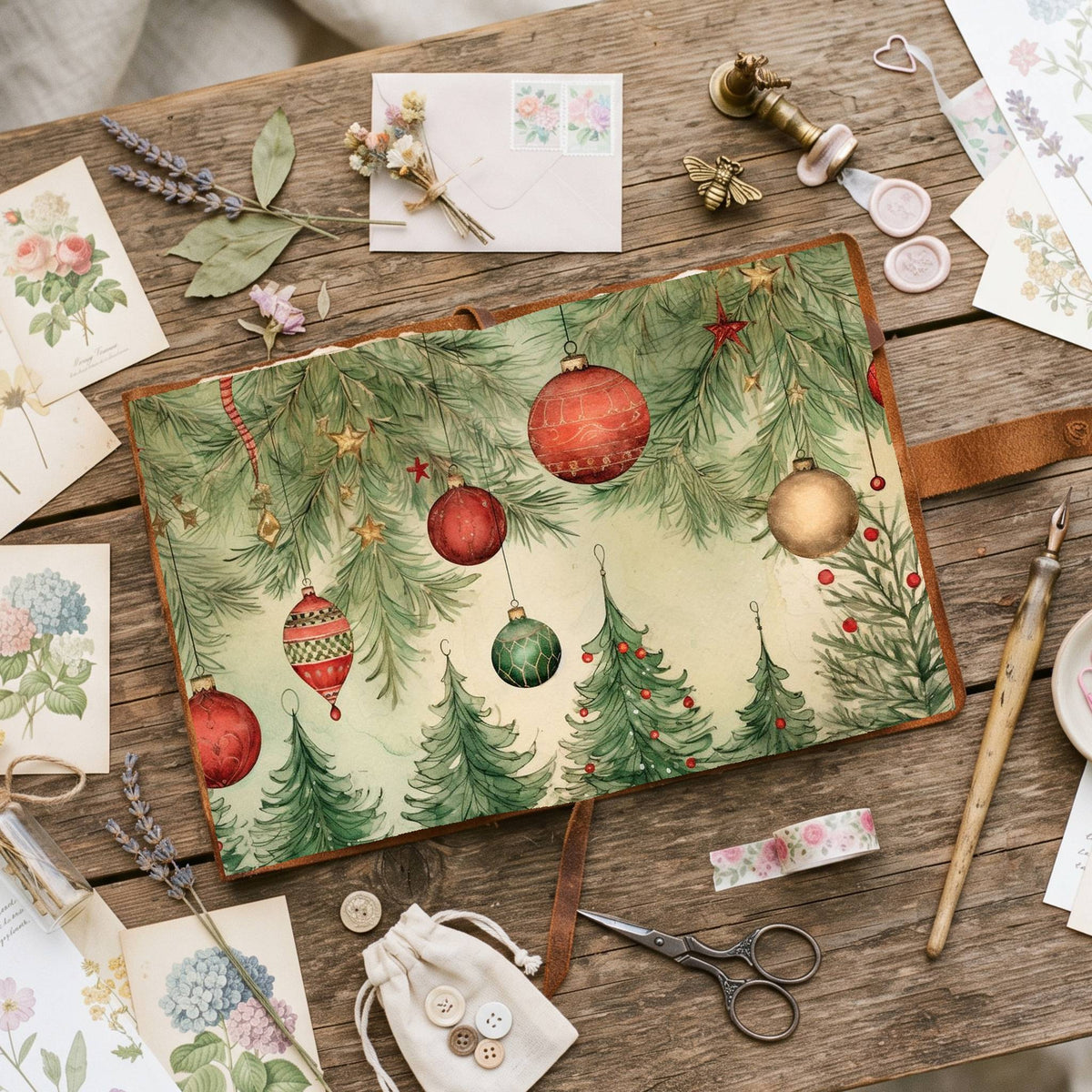 Bauble Digital Papers