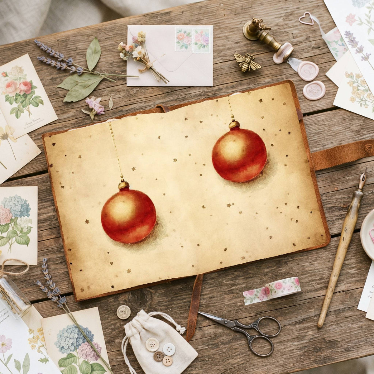 Bauble Digital Papers