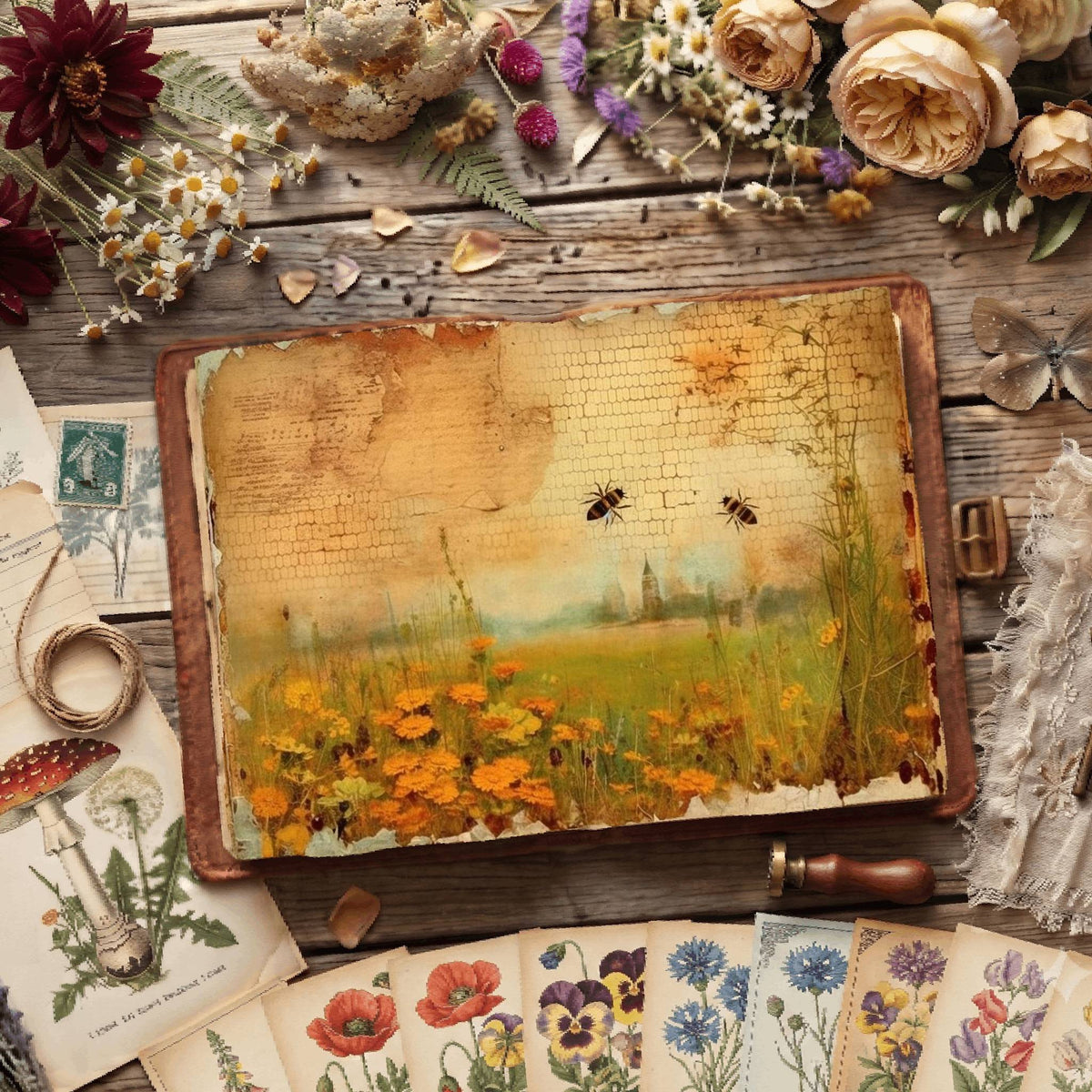Bees Digital Papers