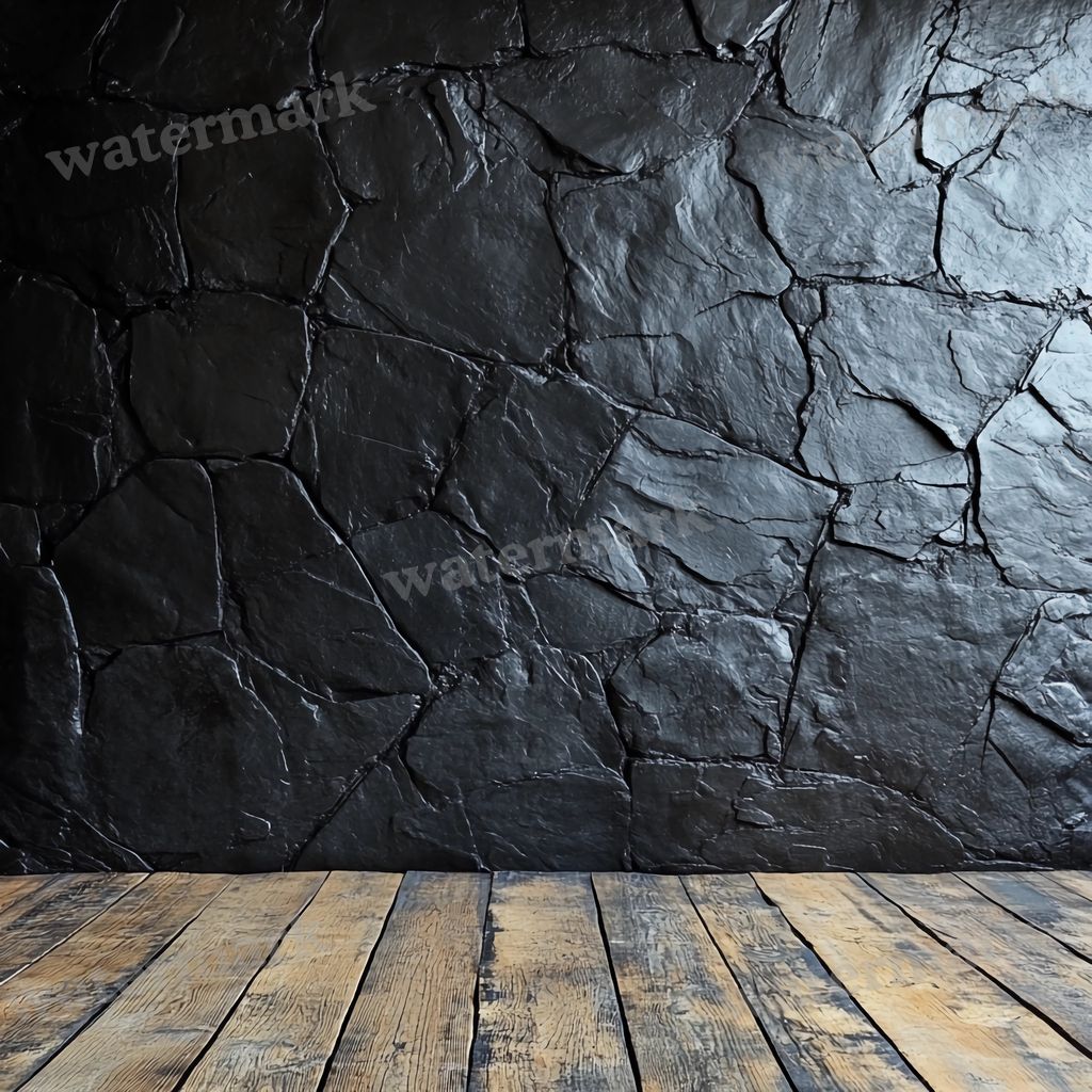 Black Texture digital photo backdrop for photo editing, preview 10
