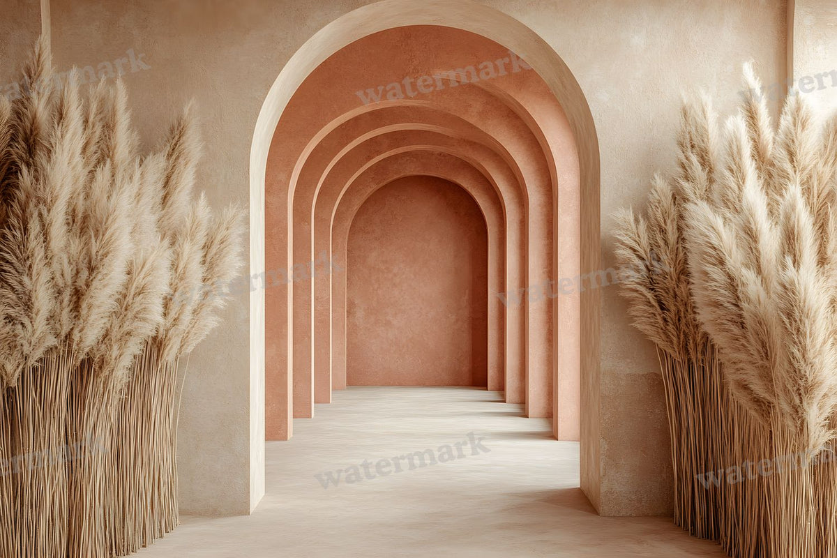 Boho Beige Backdrop Images