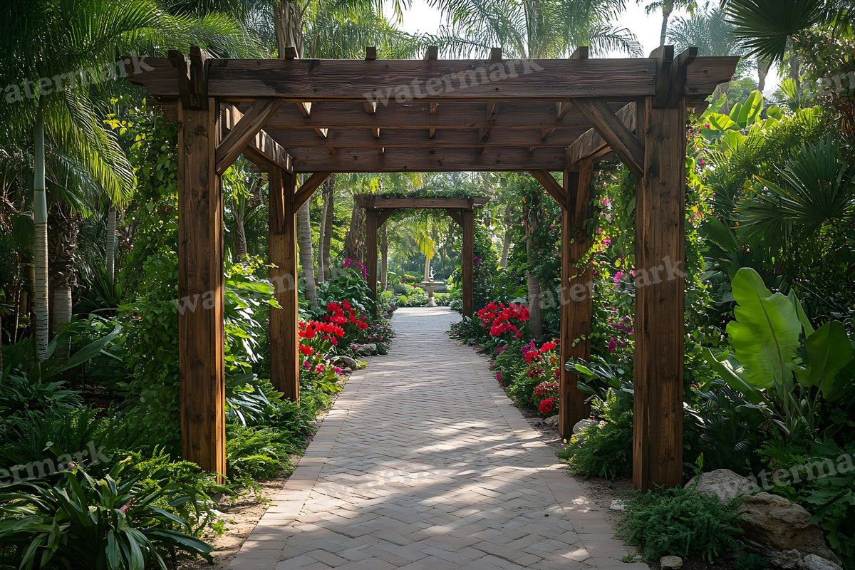 Botanical Wedding Backdrop Images