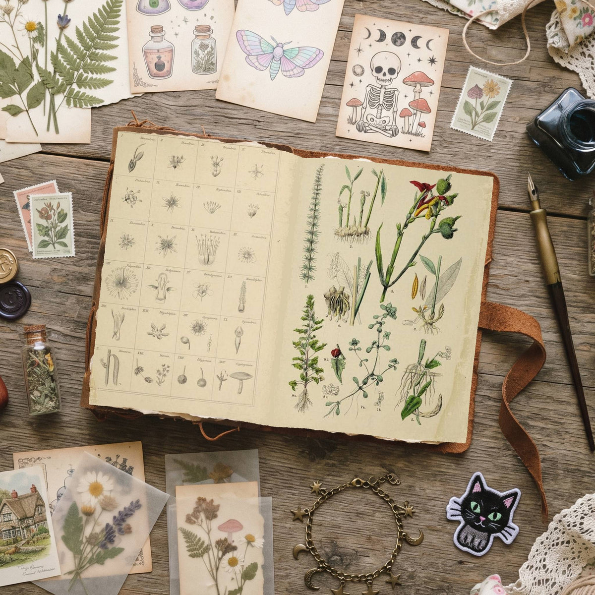 Botanical Digital Papers