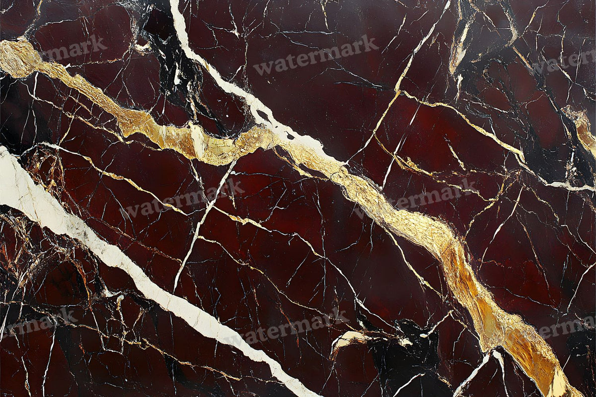 Burgundy Gold Marble Backdrop Images