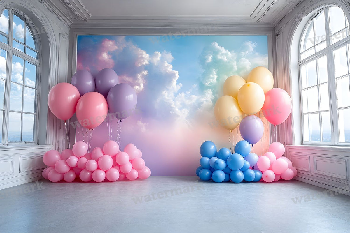 Celebration Balloons Backdrop Images
