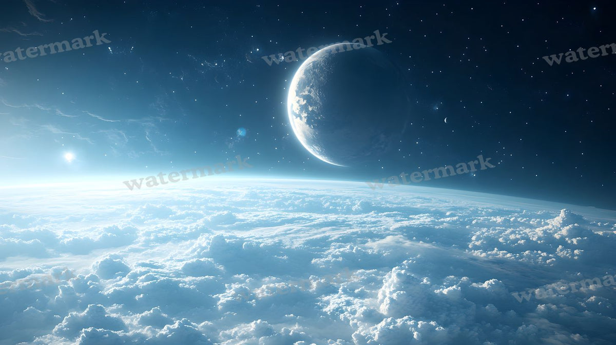 Celestial Moons Backdrop Images