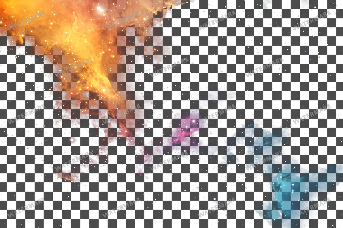 Celestial Nebula Transparent Overlay Pngs