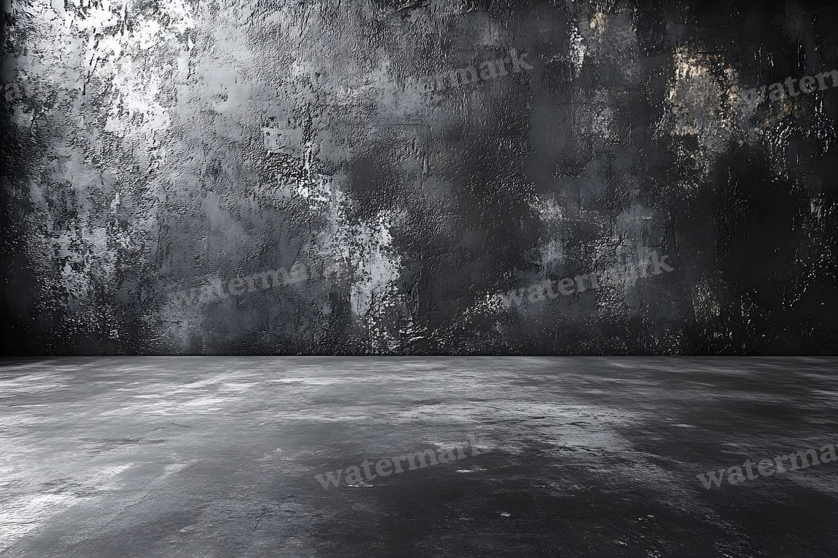 Charcoal Textured Wall digital photo backdrop for photo editing, preview 10