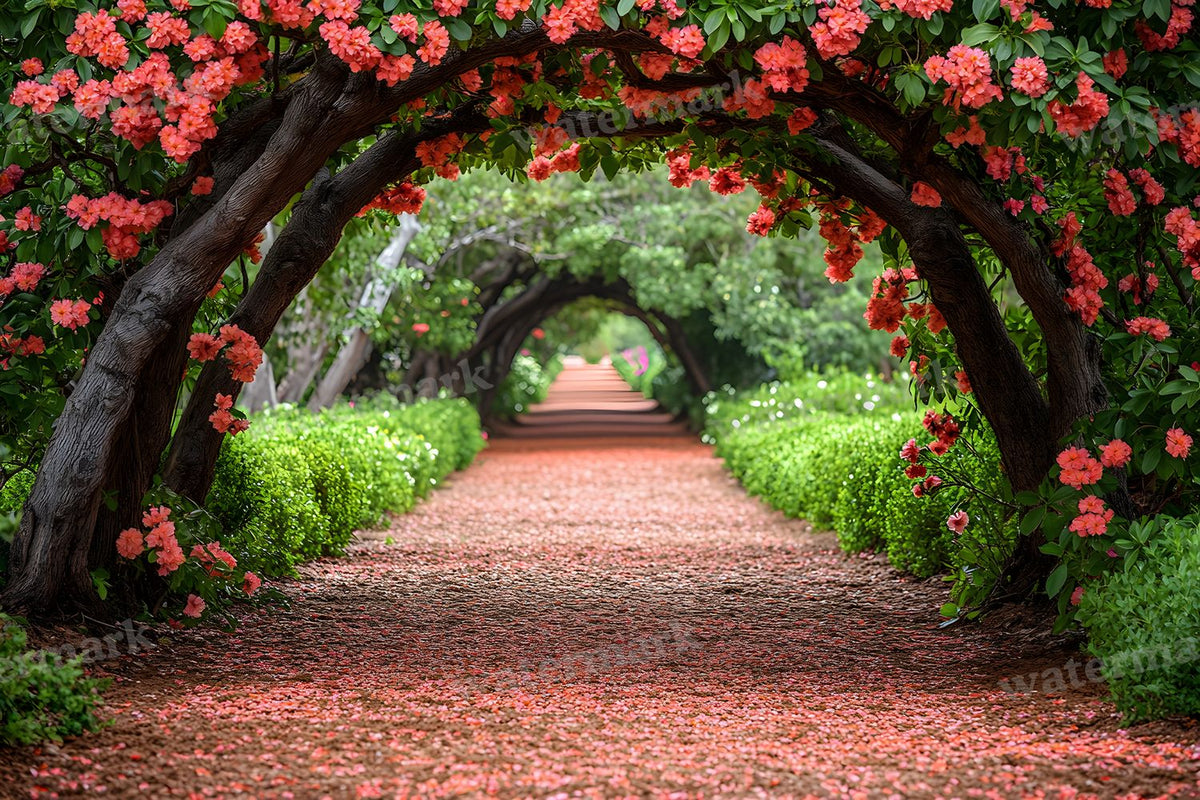 Charming Garden Backdrop Images