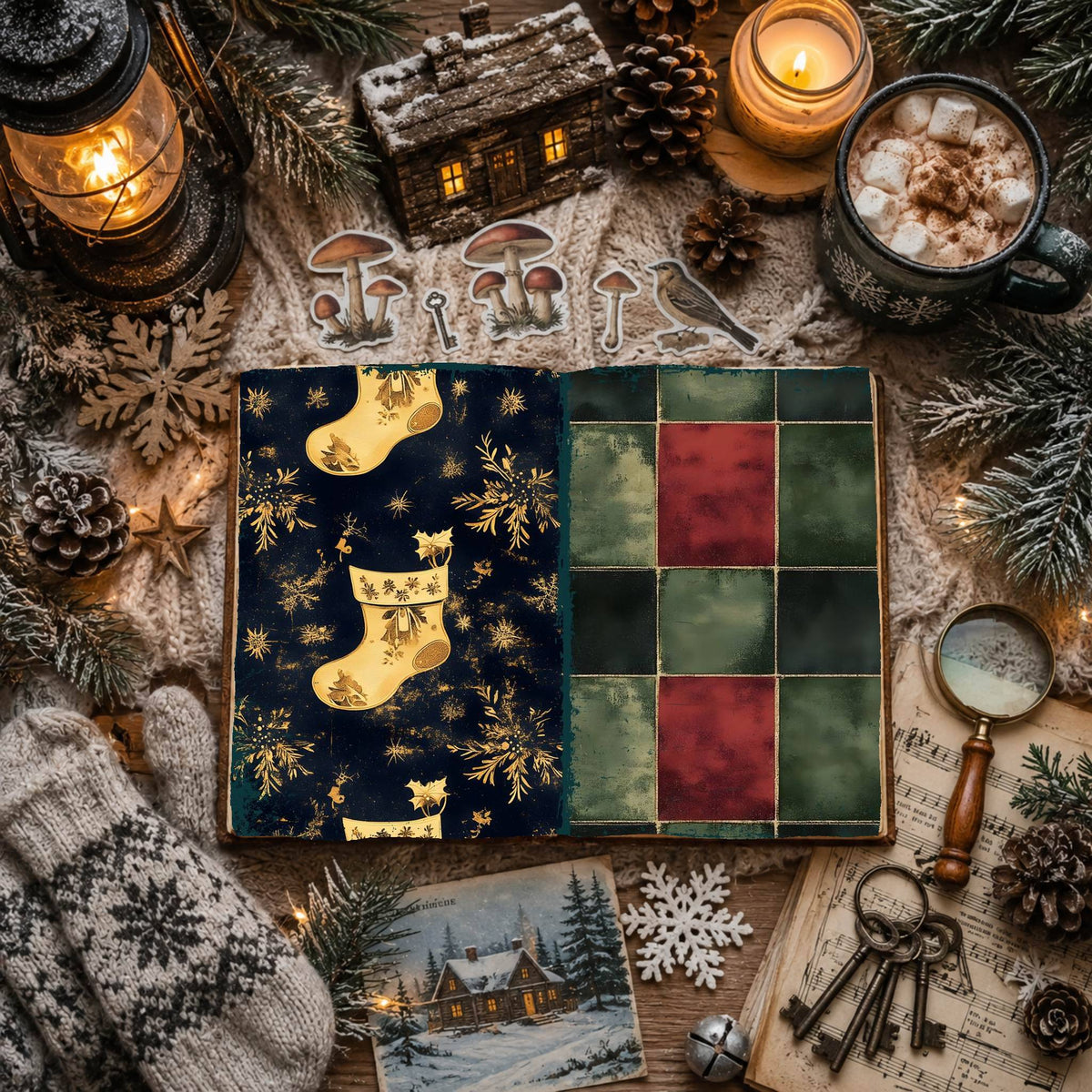 Christmas Digital Papers
