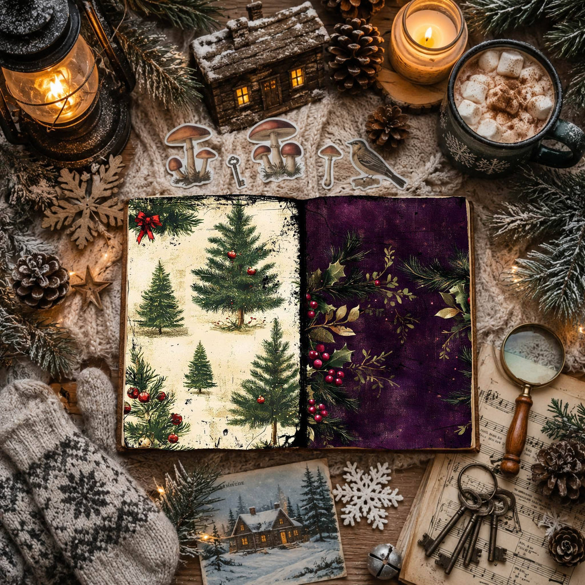Christmas Digital Papers
