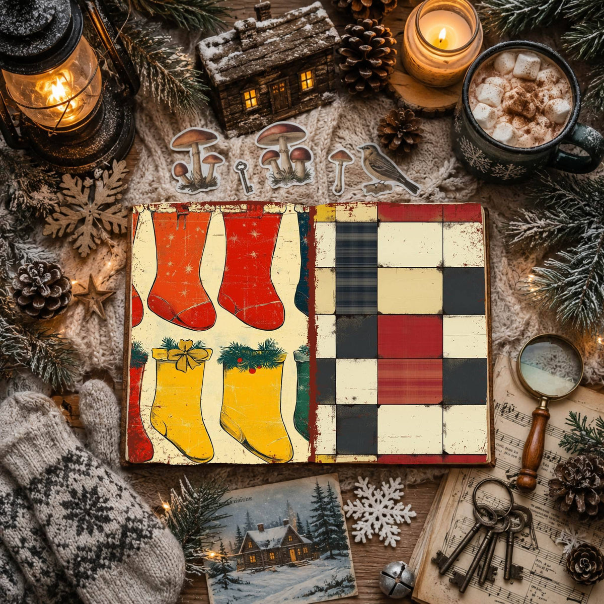 Christmas Digital Papers
