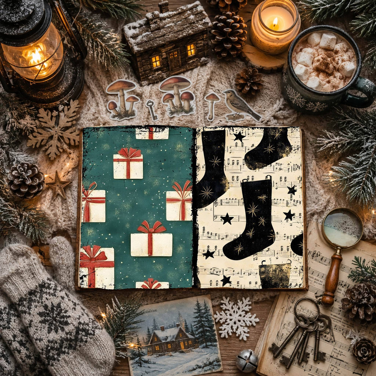 Christmas Digital Papers