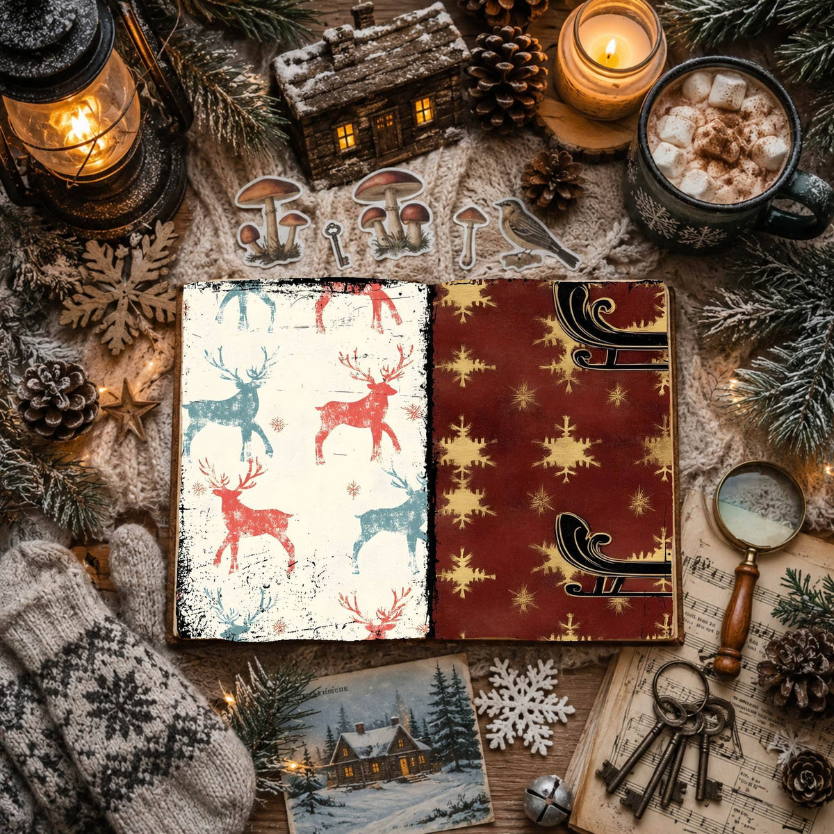 Christmas Digital Papers
