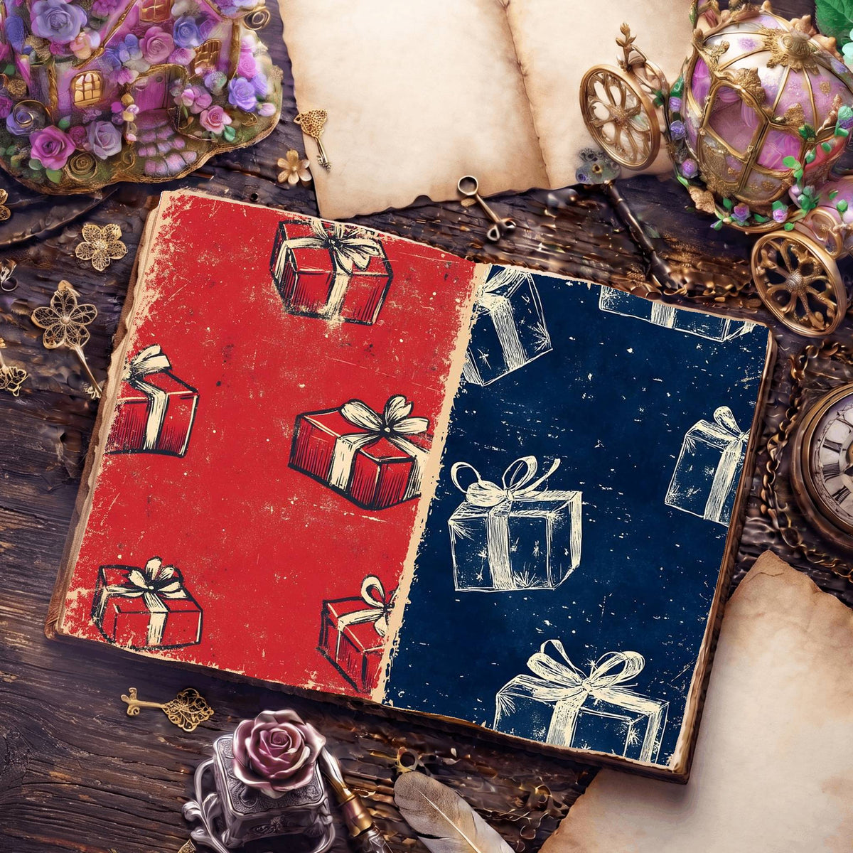 Christmas Digital Papers