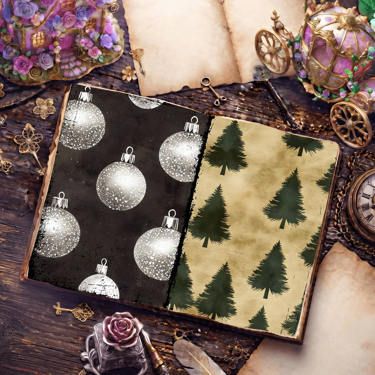 Christmas Digital Papers