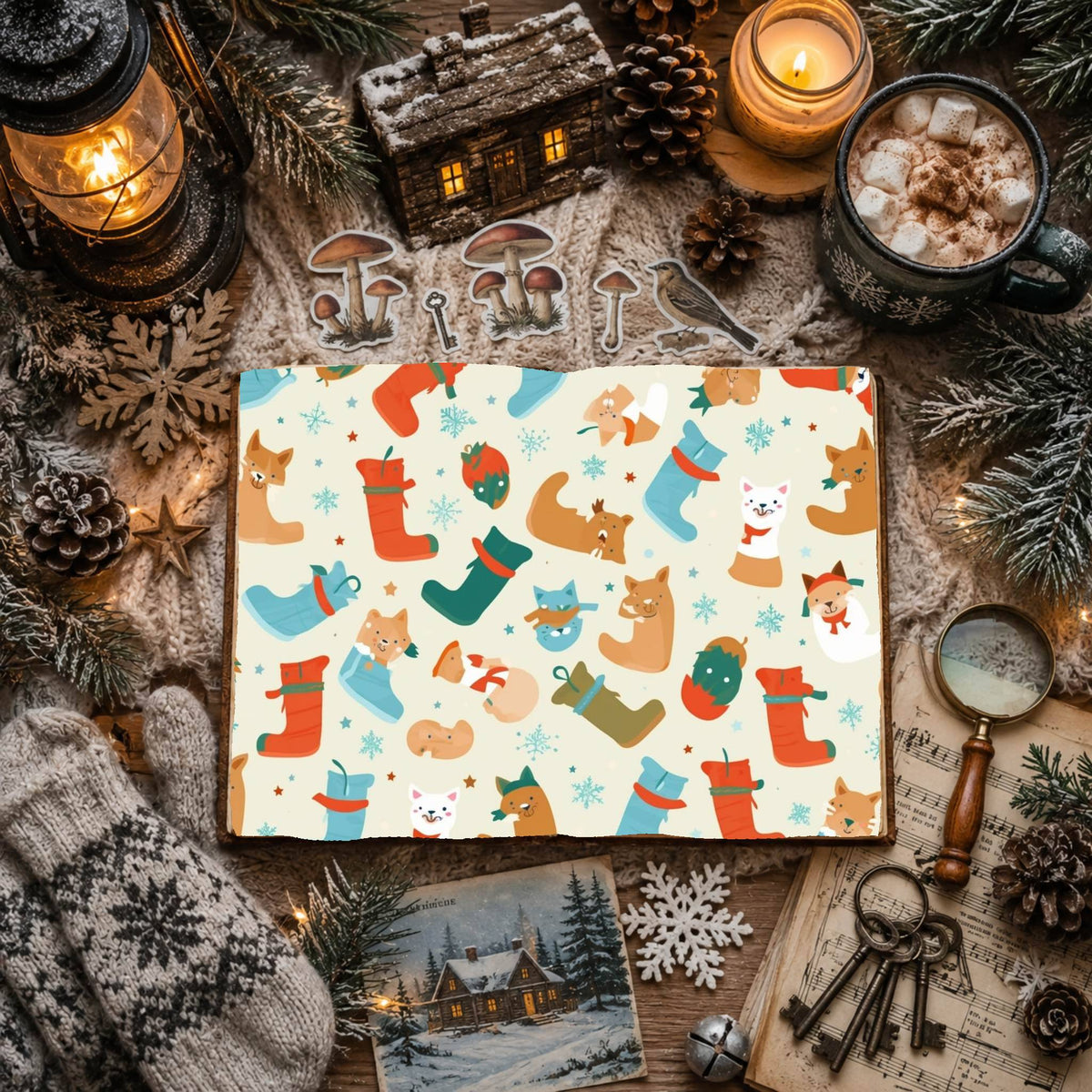 Christmas Digital Papers